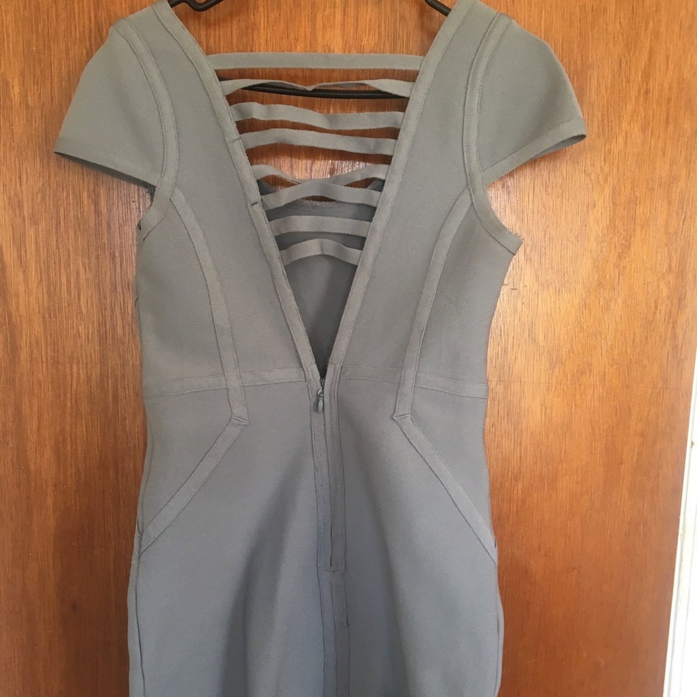 Sexy Gray Bondage Dress Size L